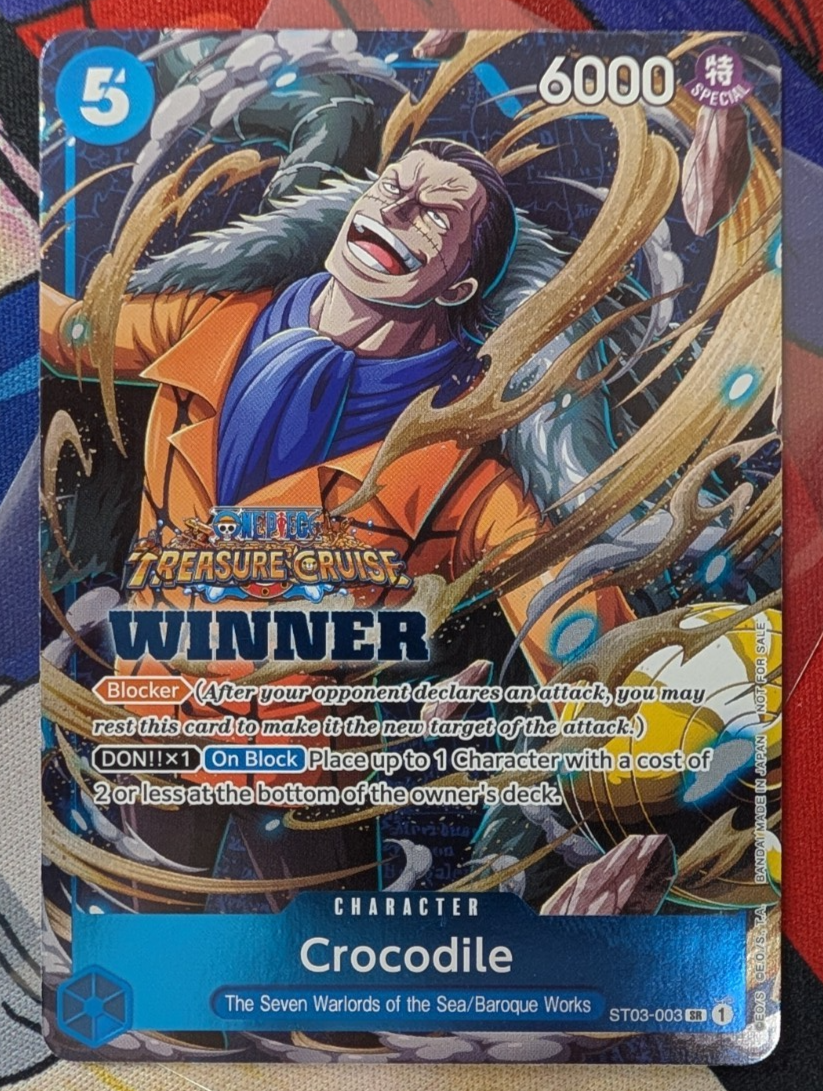 Crocodile ST03-003 Treasure Cruise Winner Tournament Promo One