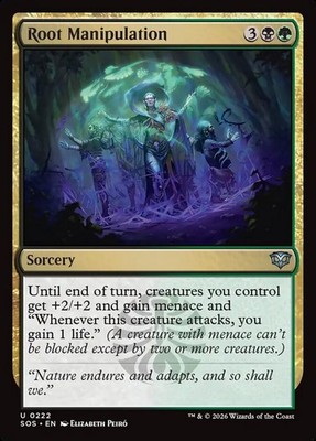 Root Manipulation (222) Secrets of Strixhaven SOS MTG Magic