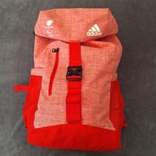Adidas Team Great Britain Rio Paralympics 2016 Rucksack Backpack Large Red Unise