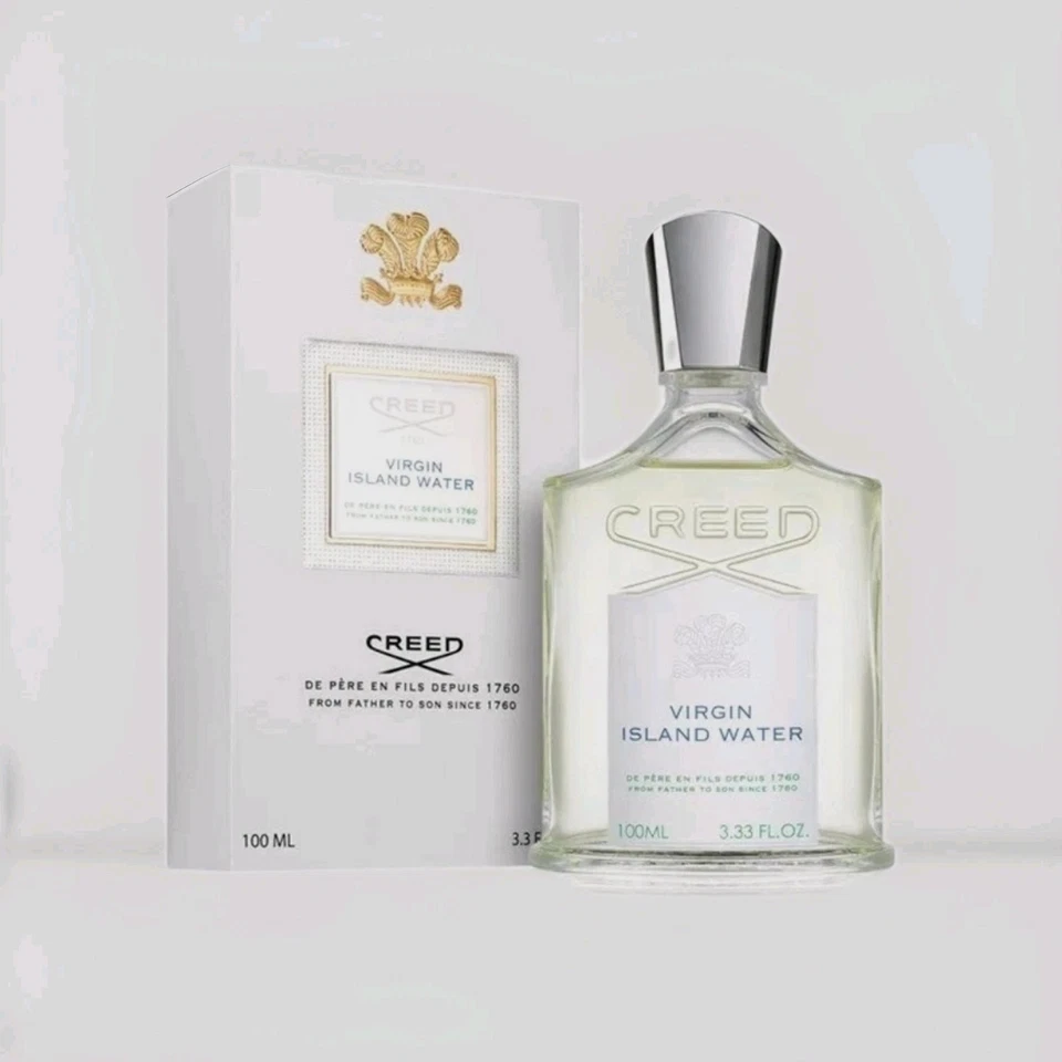 Creed Virgin Island Agua Eau de Parfum UNISEX 100 MIL / 3,3 FL. OZ. CAJA ABIERTA NUEVA Foto 3 de 4