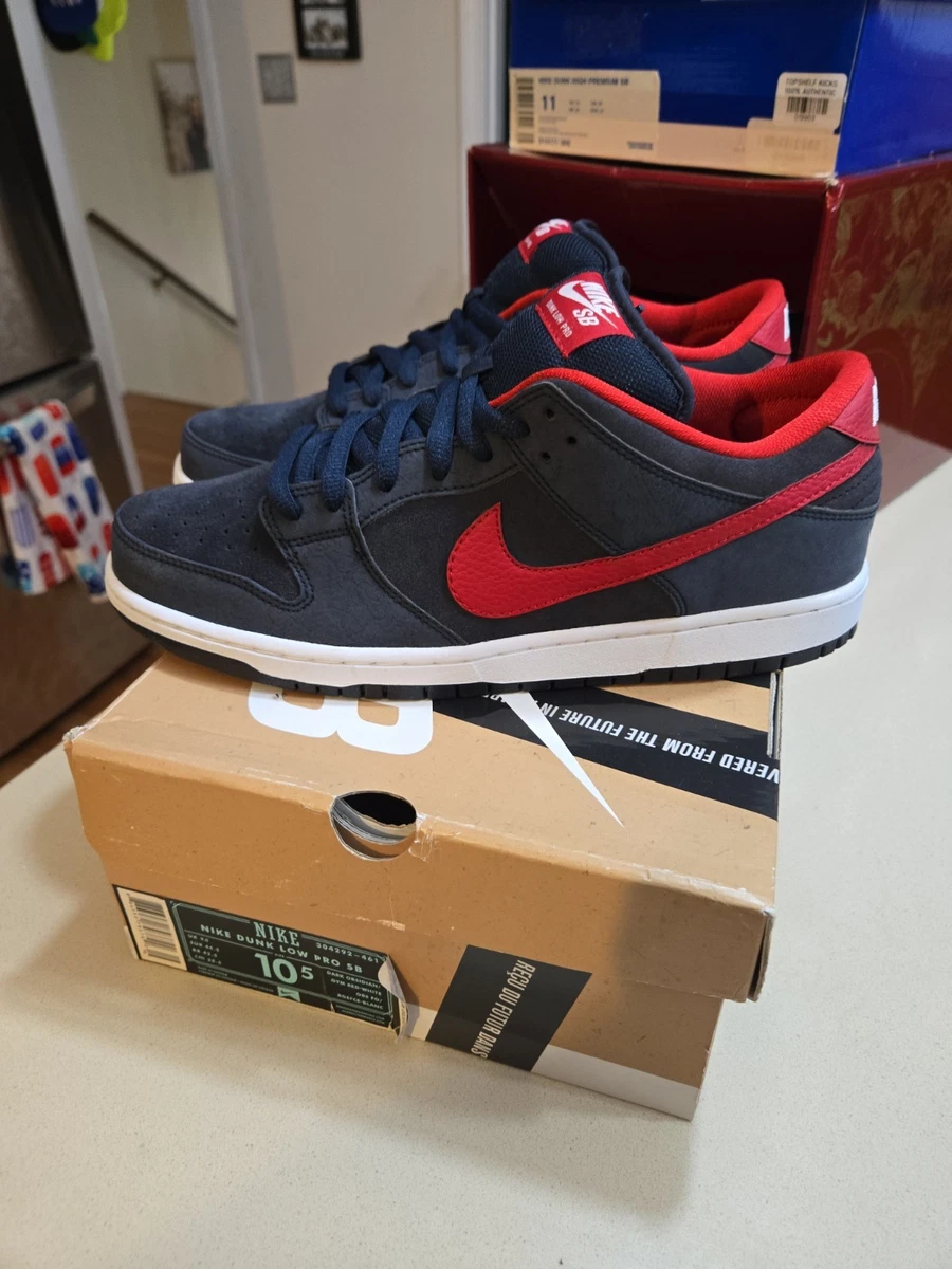 Las mejores ofertas en Nike Dunk Pro SB Low Dark Obsidian Gym Red
