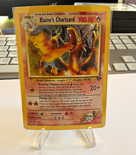 HP Blaine's Charizard 2/132 Gym Challenge Holo Rare Unlimited English 2000 on eBay