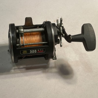USA Penn 320 GTI Graphite Levelwind Saltwater Reel Titanium Line