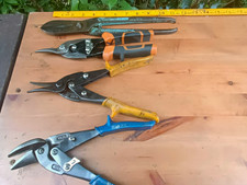 A Collection Of Used Metal Shears Gilbow Clark Etc