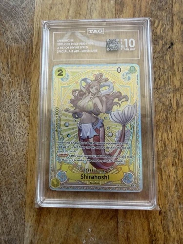 Shirahoshi SP EB01-057 OP11 A Fist of Divine Speed One Piece TCG English TAG 10
