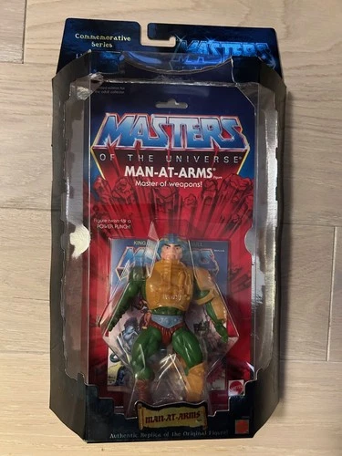 Man-At-Arms 2000 MOTU Commemorative Series 1/10,000 Vintage He-Man Masters MOSC