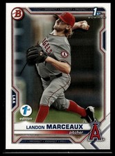 2021 Bowman Draft 1st Edition #BD-115 Landon Marceaux