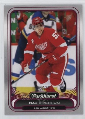 2023-24 Upper Deck Parkhurst Pink Foil 37/50 David Perron #106 0c3