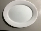 COMCOR TABLEWARE by Corning Red Oblong  Salad Plate 9.5" - Set of 2