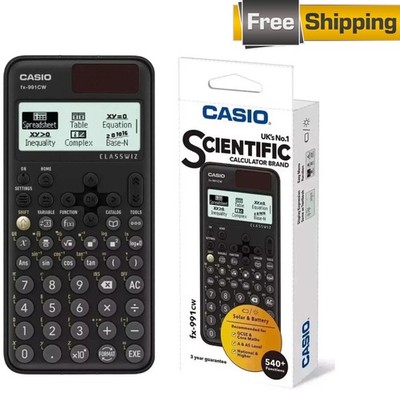 Casio FX-991CW Advanced Scientific Calculator A/AS Level Maths 540