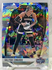 2024 Prizm WNBA Ice Prizms #70 Aaliyah Edwards Rookie RC Washington Mystics