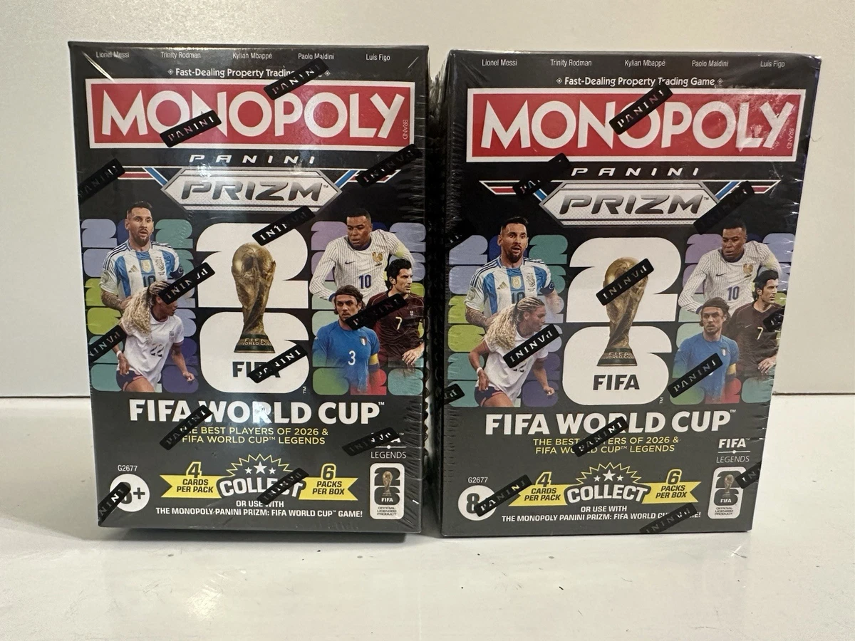 2 - 2026 Panini Prizm Monopoly FIFA World Cup Blaster Boxes
