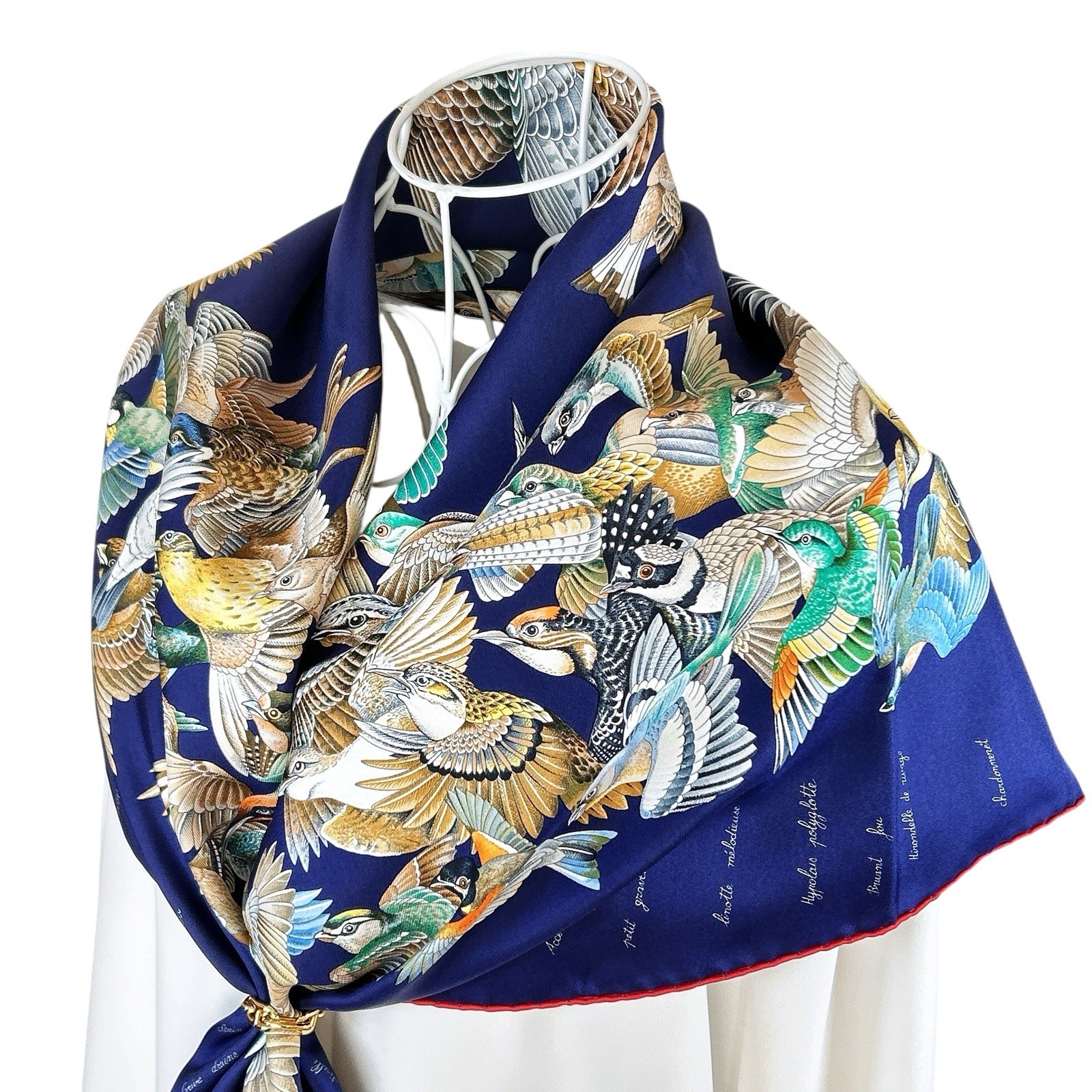 Vtg HERMES Carre 90 Silk Scarf 