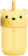 Gentl Honey Bear Straw Cup for Babies and Toddlers 6 Months and Up free shiping