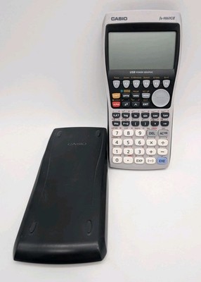 CASIO fx-9860 GII Grafikrechner mit Schutzhülle Taschenrechner Abitur Schule 