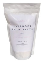 Lavender Flower Bath Salts