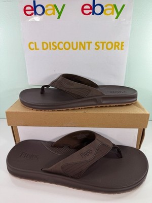 FLOJOS MEN'S FLIP FLOP -BROWN- FREESHIP
