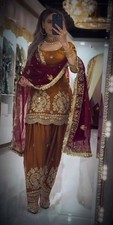 Exclusive Heavy Crushi Silk Top Bottom With Dupatta For Wedding Wear