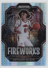 2023-24 Panini Prizm Draft Picks Fireworks Hyper Prizm Anthony Black #10 1o2