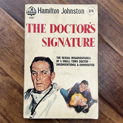 The Doctor's Signature - Hamilton Johnston - 1957 Ace Vintage Paperback
