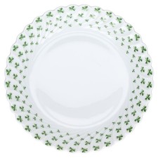 Suppenteller klein Salatteller Haviland Limoges Torse Trefle Vert Kleeblatt