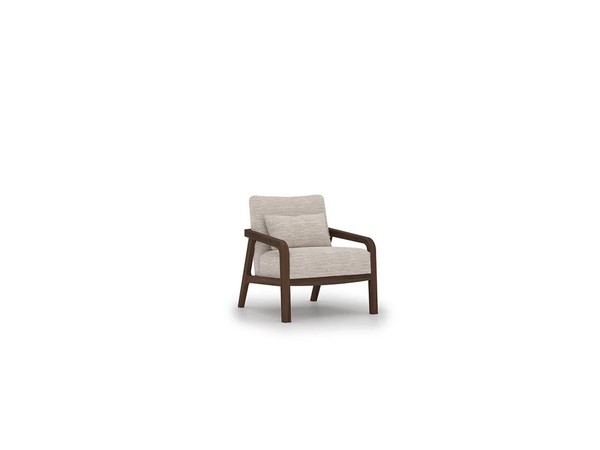Wohnzimmer Sessel Holz Polster Textil Einrichtung PolstermöBel Design-image