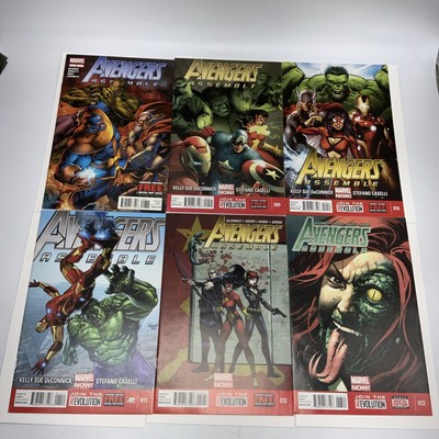 Avengers Assemble #8-13 Marvel Comics Lot Of 6