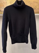 Black Helmut Lang Vintage Turtle Neck Sweater