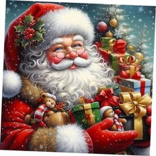 Santa Claus Diamond Art Painting Kits for Adults 14x14 Inch Santa Claus-1