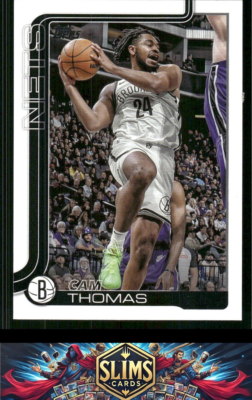 2025-26 Topps Brooklyn Nets Cam Thomas #11