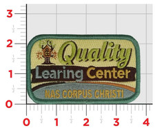 QUALITY LEARNING CENTER NAS CORPUS CHRISTI EMBROIDERED HOOK & LOOP PATCH