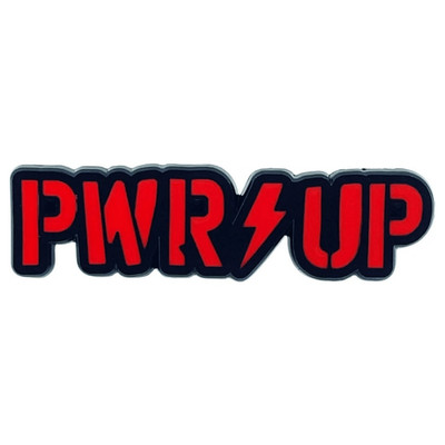 AC/DC Anstecker Pin · Power Up (5cm x 2cm) Offizielles Band Merch