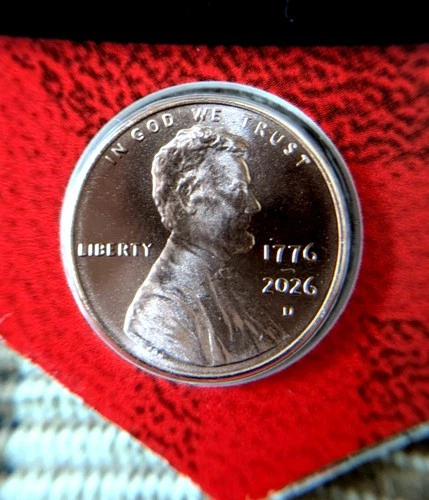 Photo of a 2026-D Lincoln Shield Cent from an eBay listing that sold on Jul 20, 2026