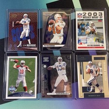 Peyton Manning 6 Card Lot (A)