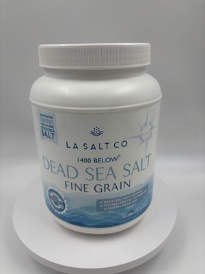 Dead Sea Magnesium  Bath Salts - LA SALT CO 100% PURE Dead Sea Salt 5 lbs.