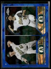 2023 Topps Chrome Update Sapphire Edition #USCS49 Hogan Harris / Chad Smith RC