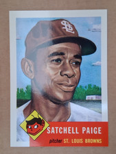 Satchel Paige 1991 Topps Archives 1953 #220 St. Louis Browns 