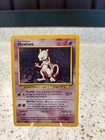Pokémon Mewtwo TCG Base Set Holo Card 10/102 Unlimited Holo Rare