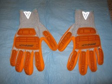 ANSELL ACTIVARMR IMPACT  CUT RESISTANT GLOVES-97-125-SIZE 9/MED FREE SHIP-BIN8