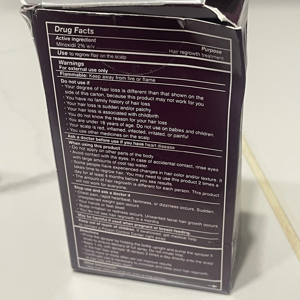 Keranique女士头发再生治疗2%米诺地尔3个月供应过期 — 第 3/4 张图片