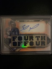 2021 Topps Triple Threads - Autograph Relics Eloy Jimenez Chicago White Sox /18
