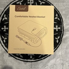 QUALITY HEATED BLANKET THROW FLANNEL ELECTRIC BEST GIFT SAFE AND COMFORT 180x130