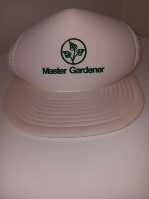 Vintage Master Gardener Snap Back Cap Hat Made By Designer Award Headwear