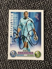 Jussi J&auml;&auml;skel&auml;inen - BOLTON WANDERERS FC FOOTBALL SIGNED MATCH ATTAX CARD