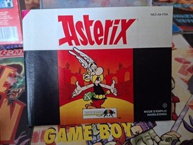Jeu Asterix Nes Nintendo  en boite complet avec notice  Originale FRA 