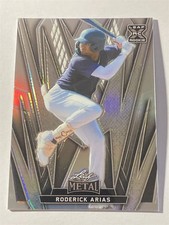 RODERICK ARIAS yankees 2024 Leaf Metal #113 Silver XRC 44/185 (H3)