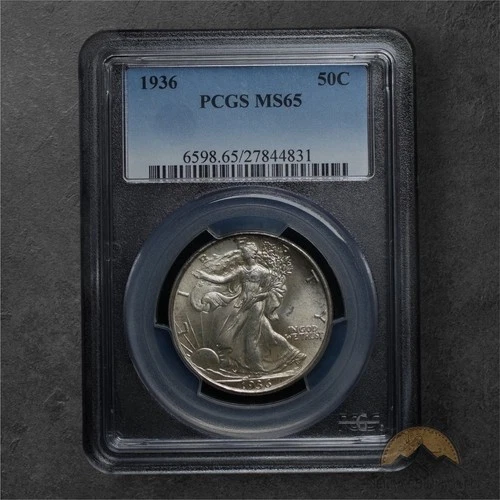 1936 Silver Walking Liberty Half Dollar 50C - MS65 PCGS - Philadelphia