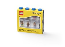LEGO Minifigura Apilable Vitrina 8, Azul [Juguete Nuevo] Azul, Ladrillo