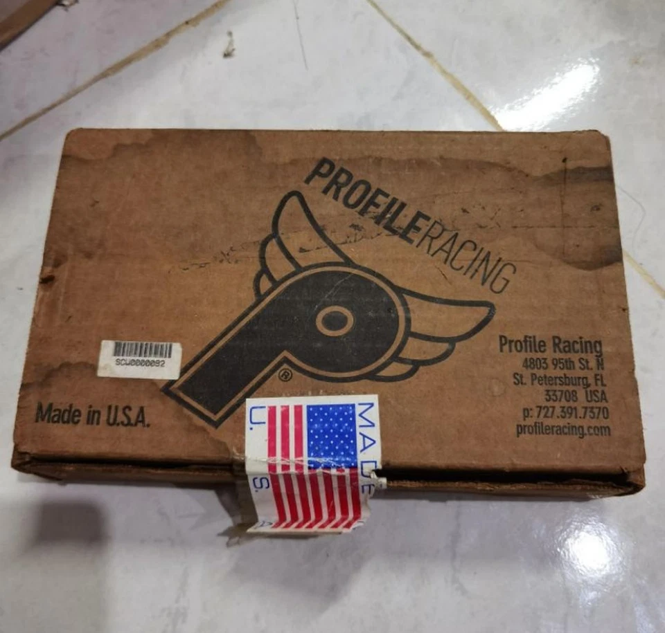 BMX Profile USA BMX Racing Crankset CRANK 165 + 25T Flatland Street NOS - Image 2 of 4