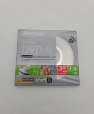 Memorex Mini DVD-R Recordable 1 Disc for DVD Camcorder 1.4GB 30min 0416 Sealed